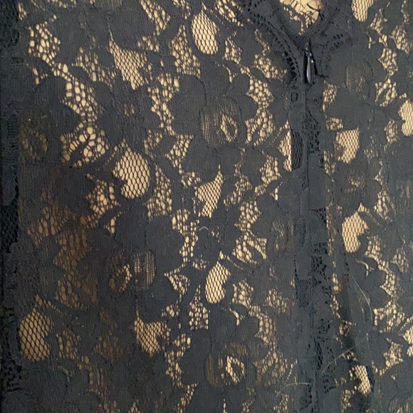 Black lace mini dress - Picture 6 of 6